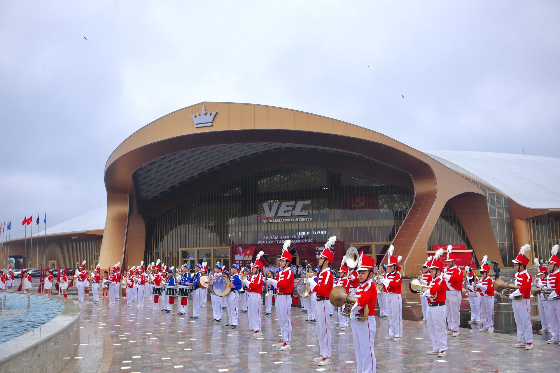 Đoàn nhạc kèn học sinh TP Hồ Chí Minh “đổ bộ” Hà Nội, sẵn sàng khuấy động không khí lễ hội mừng 80 năm Quốc khánh