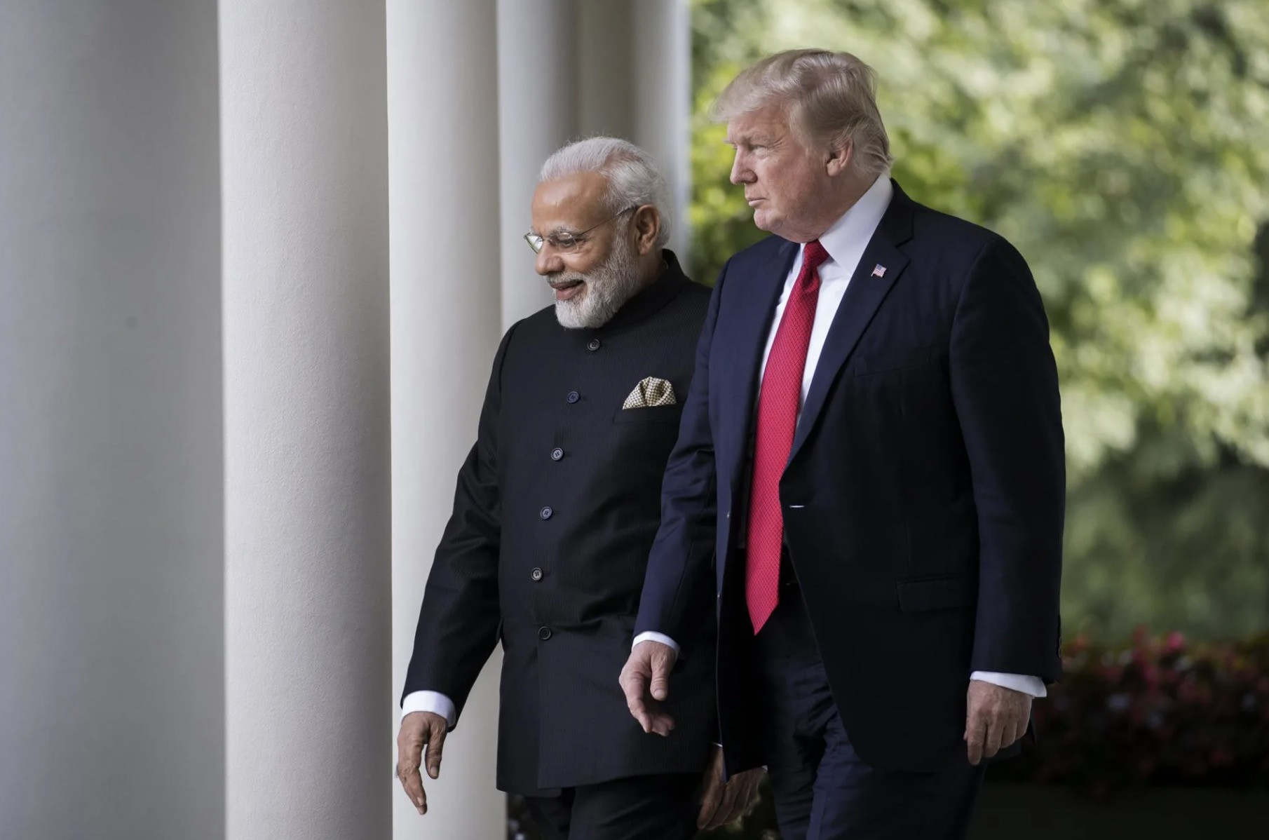 Trump and Modi. EFE