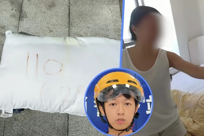 Viết tín hiệu cầu cứu bằng máu lên gối, người phụ nữ được giải cứu ngoạn mục