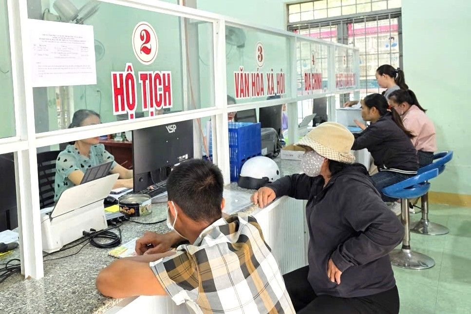 Xã biên giới ở Đắk Lắk lọt nhóm đầu về số hóa hồ sơ