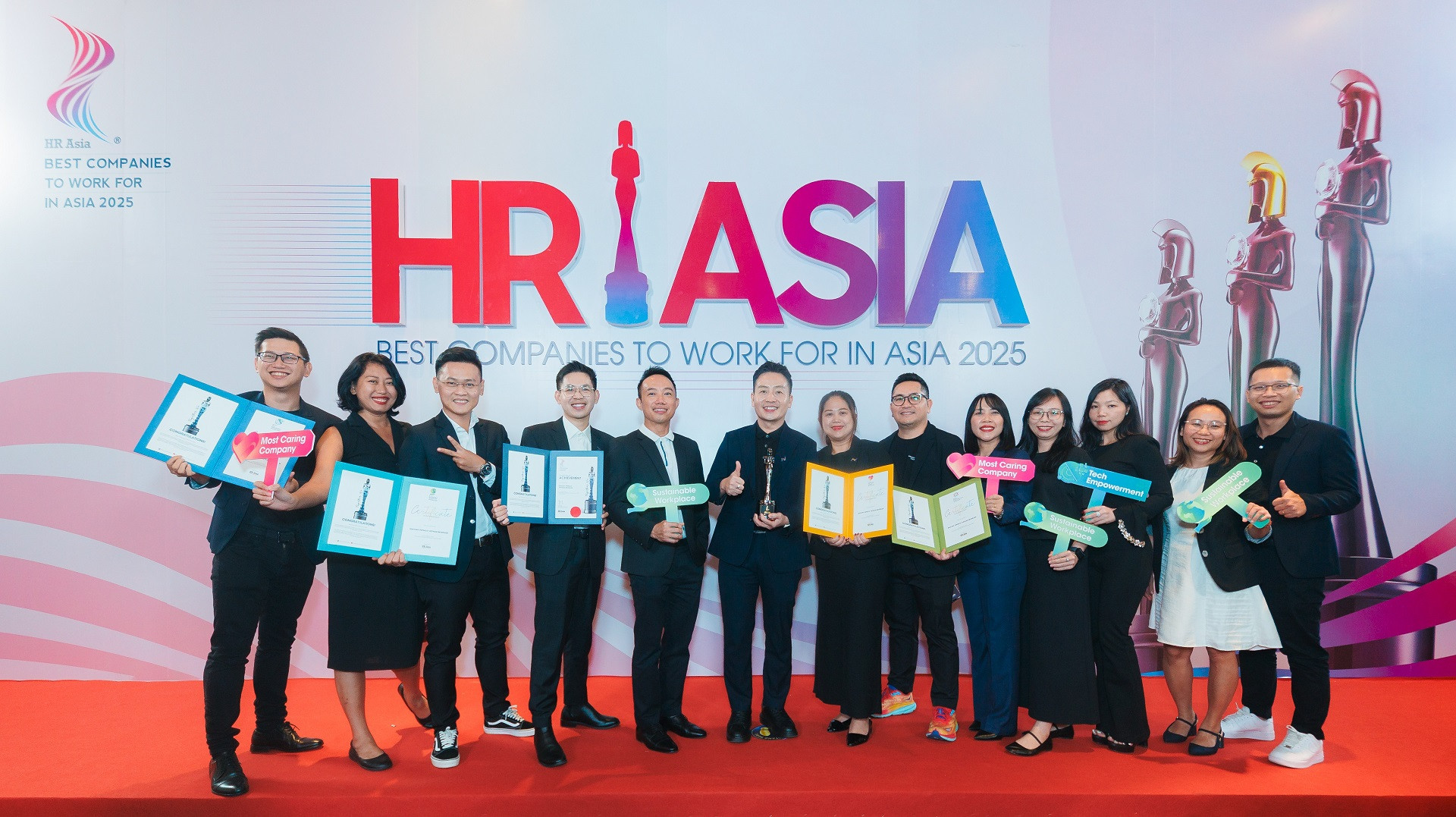 Suntory PepsiCo được vinh danh tại tất cả các hạng mục của HR Asia Awards 2025