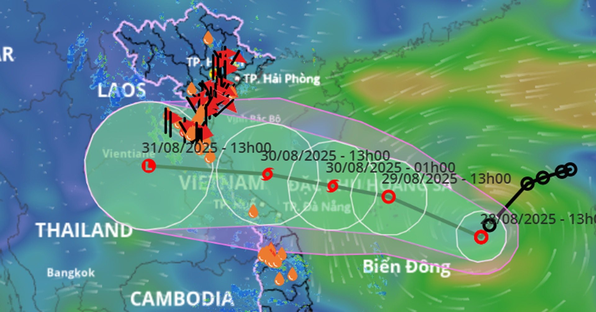 Bão số 6 khả năng sắp hình thành, trọng tâm mưa...