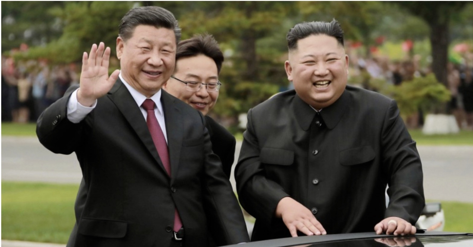 Lãnh đạo Triều Tiên Kim Jong Un sang Trung Quốc dự duyệt binh