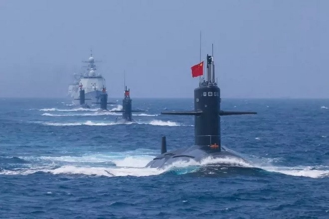 Tàu ngầm Nga - Trung Quốc lần đầu tiến hành tuần tra chung
