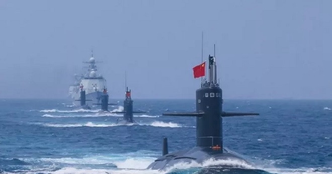Tàu ngầm Nga - Trung Quốc lần đầu tiến hành tuần tra chung