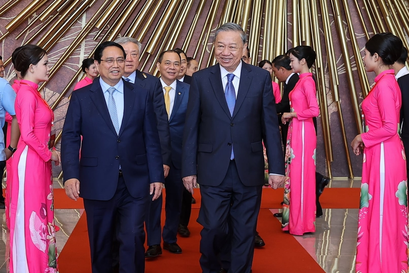 Tổng Bí thư, Thủ tướng dự khai mạc triển lãm 80 năm thành tựu đất nước