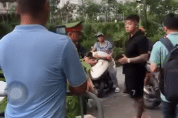 Xử lý nam thanh niên xăm trổ thách thức công an tại chốt bảo vệ A80