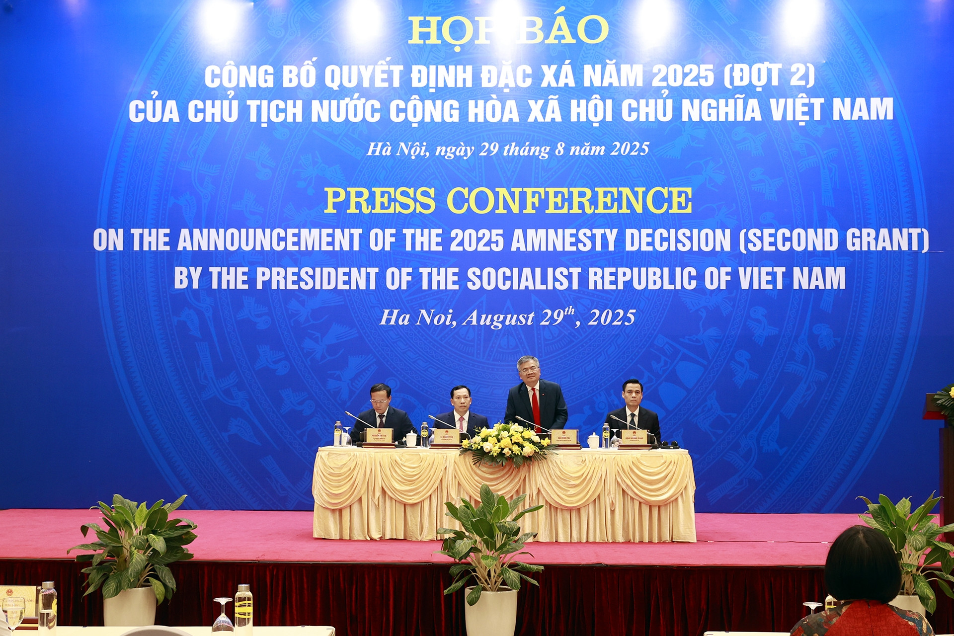 Chủ tịch nước quyết định đặc xá 13.920 người nhân dịp Quốc khánh 2/9