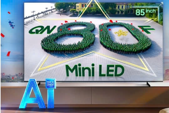 Xem diễu binh, diễu hành 2/9 qua màn hình cực đại Samsung AI TV