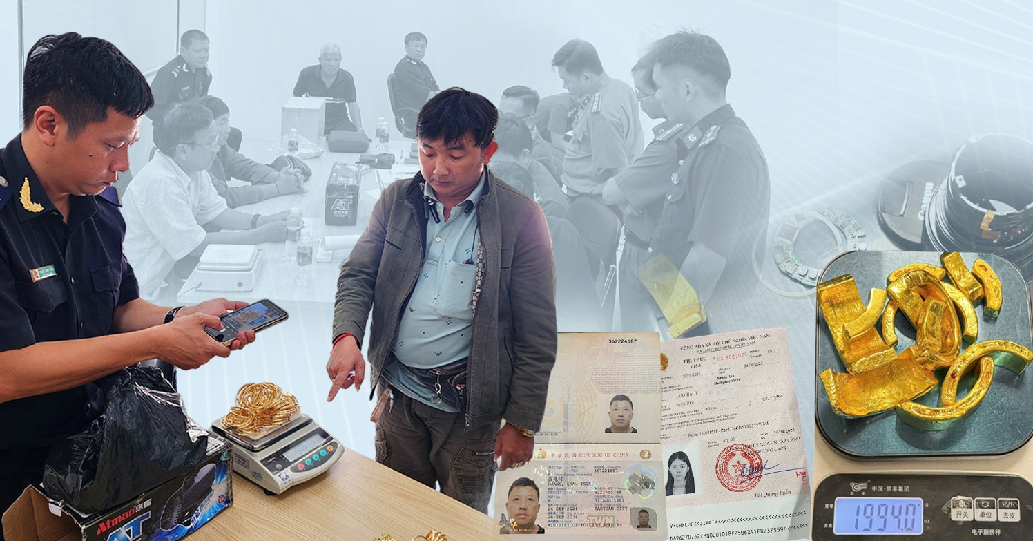 Hải quan triệt phá hàng loạt đường dây ‘cõng’ vàng vào Việt Nam