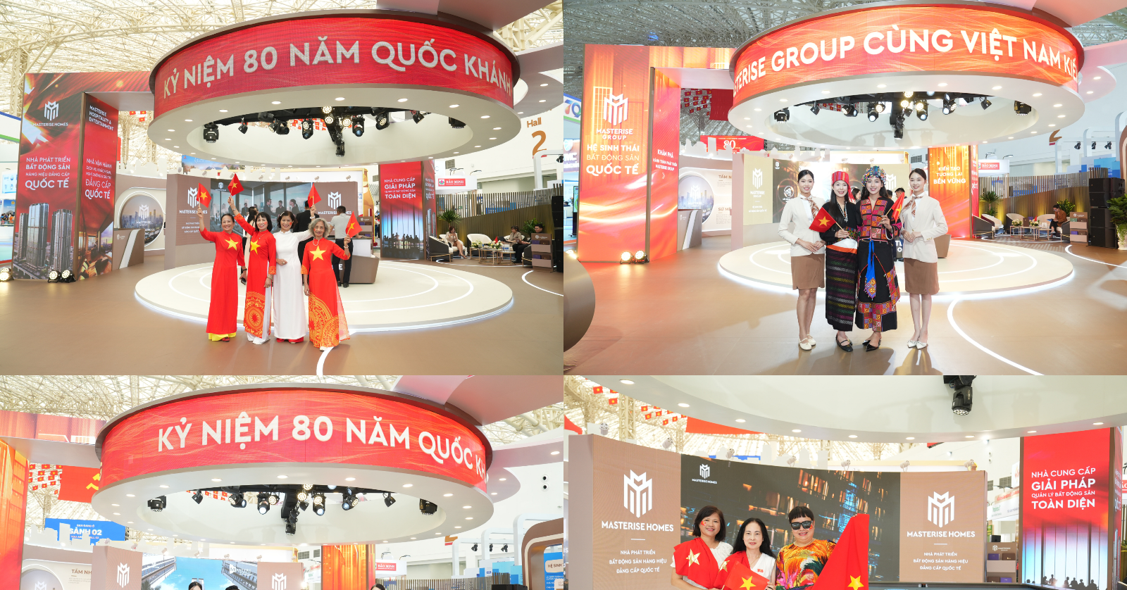 Triển lãm Thành tựu đất nước: Không gian trưng bày ấn tượng của Masterise Group