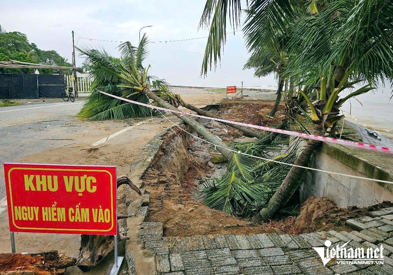 W-a2Bão số 5 làm hỏng 300 mét bờ kè.jpg