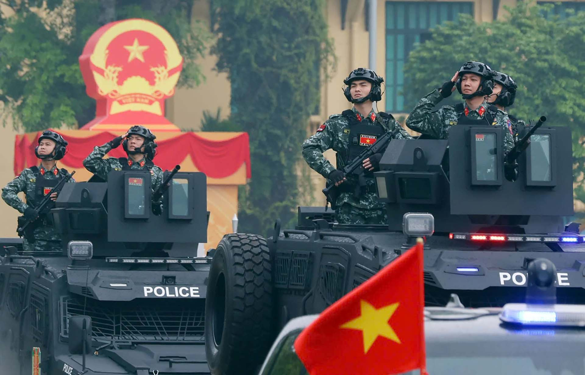 Bộ Công an xuất quân bảo vệ Lễ kỷ niệm 80 năm Cách mạng Tháng Tám, Quốc khánh 2/9