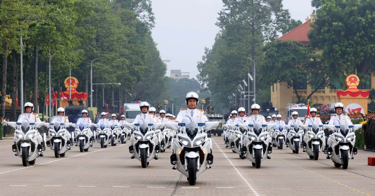 Bộ Công an hướng dẫn việc sử dụng giấy mời, thẻ phục vụ lễ diễu binh