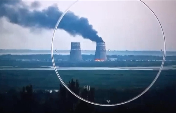 Hỏa hoạn và thương vong gần nhà máy điện hạt nhân lớn nhất châu Âu ở Ukraine