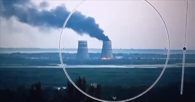 Hỏa hoạn và thương vong gần nhà máy điện hạt nhân lớn nhất châu Âu ở Ukraine