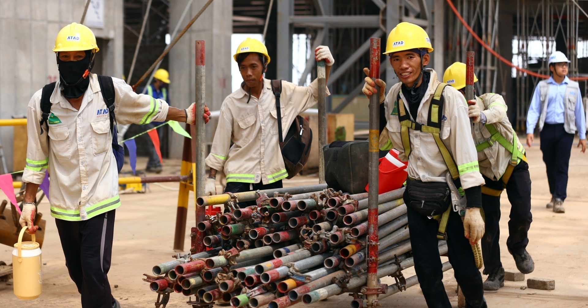 14.000 người làm việc xuyên lễ 2/9 trên đại công trường sân bay Long Thành