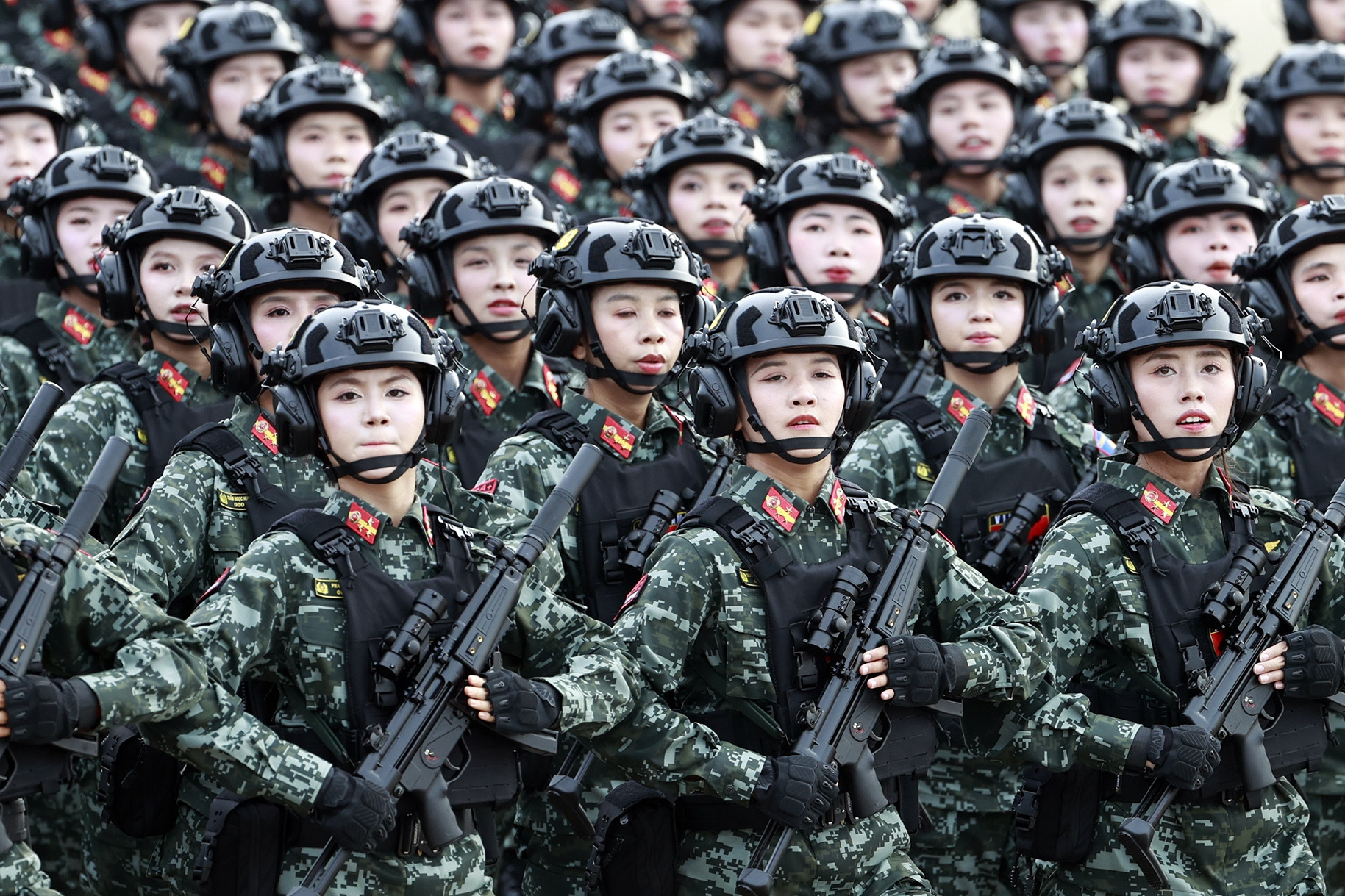 Màn trình diễn tổng duyệt diễu binh ấn tượng mừng Quốc khánh 2/9