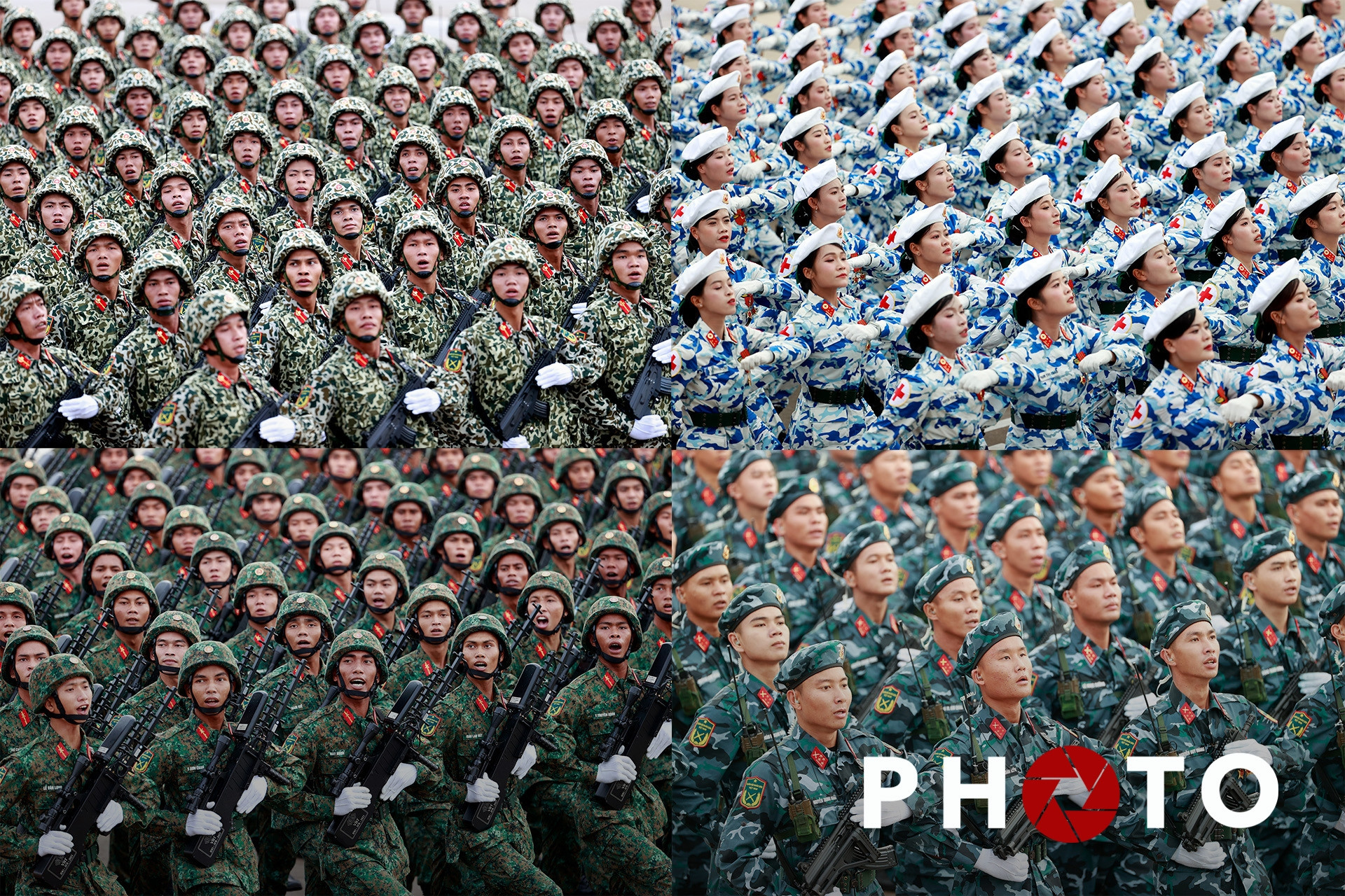 10 đội hình 'xếp lớp' diễu binh 2/9 chất lượng trong buổi tổng duyệt