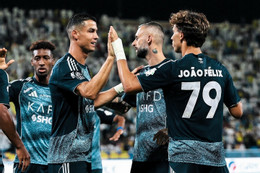 Joao Felix lập hat-trick cùng Ronaldo giúp Al Nassr thắng to