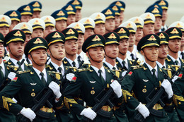 Lần đầu quân nhân Trung Quốc tham gia diễu binh tại quảng trường Ba Đình