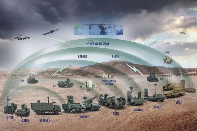 Sức mạnh hệ thống phòng không 'Vòm Thép' mới được Thổ Nhĩ Kỳ công bố
