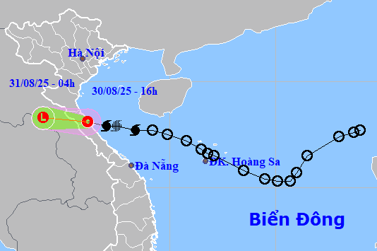 Tin mới nhất về bão số 6: Trên đất liền Hà Tĩnh - Quảng Trị, diễn biến bất ngờ