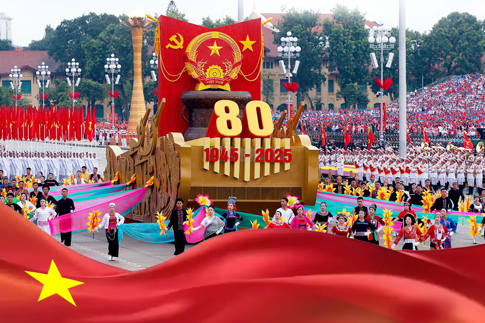 Điểm đặc biệt của 3 khối xe Nghi trượng 2/9 trên Quảng trường Ba Đình