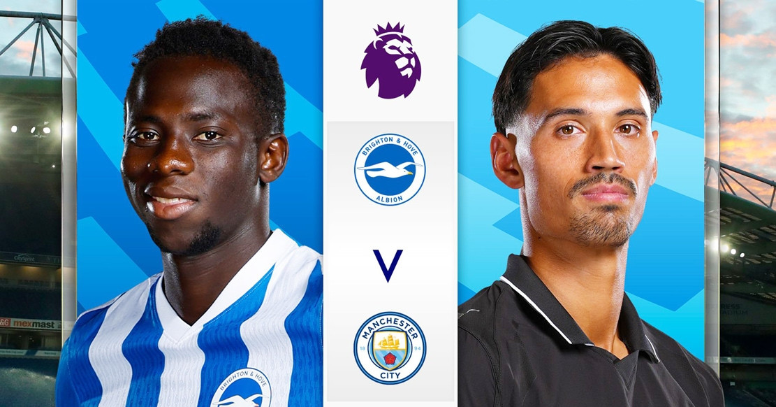 Trực tiếp bóng đá Brighton vs Man City: Đôi công hấp dẫn (H1)