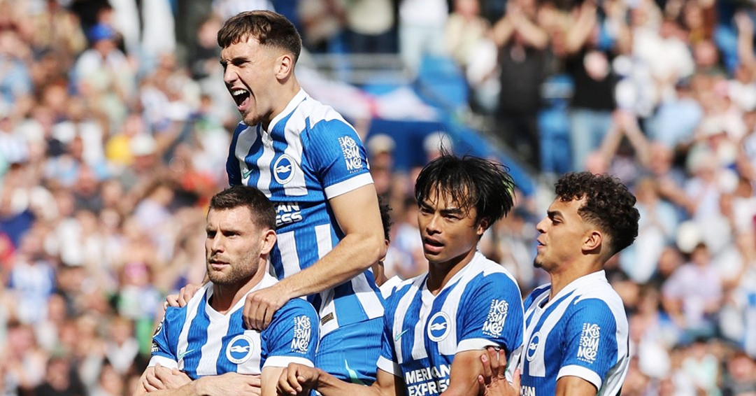 Brighton ngược dòng quật ngã Man City