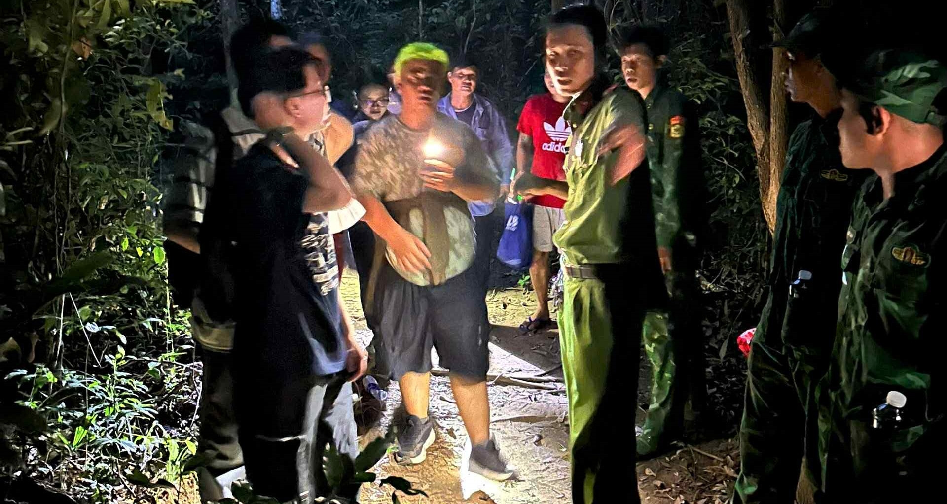 6 người ở TPHCM bị lạc trong rừng sâu khi tham quan núi Minh Đạm