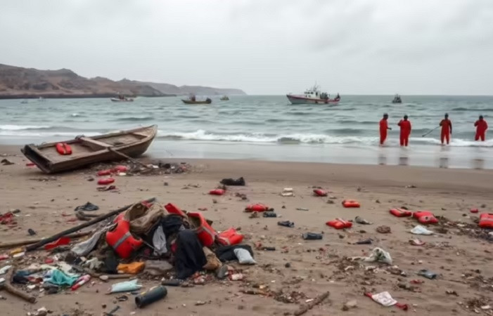 Lật tàu ngoài khơi Yemen, hơn 60 người thiệt mạng