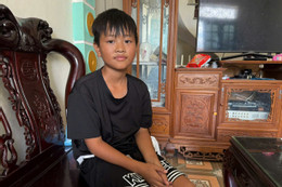 ‘Người hùng nhí’ ở Ninh Bình kể phút lao mình xuống kênh cứu em nhỏ