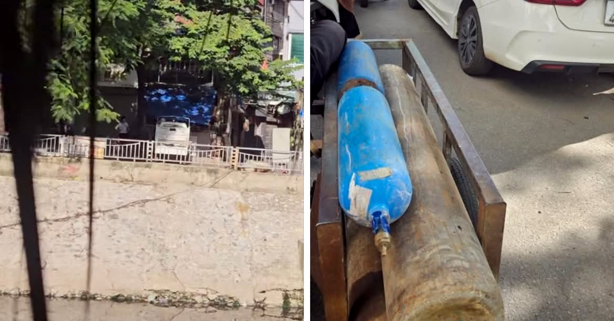 Phát hiện vật liệu nổ nghi là bom khi đào móng nhà ở Hà Nội