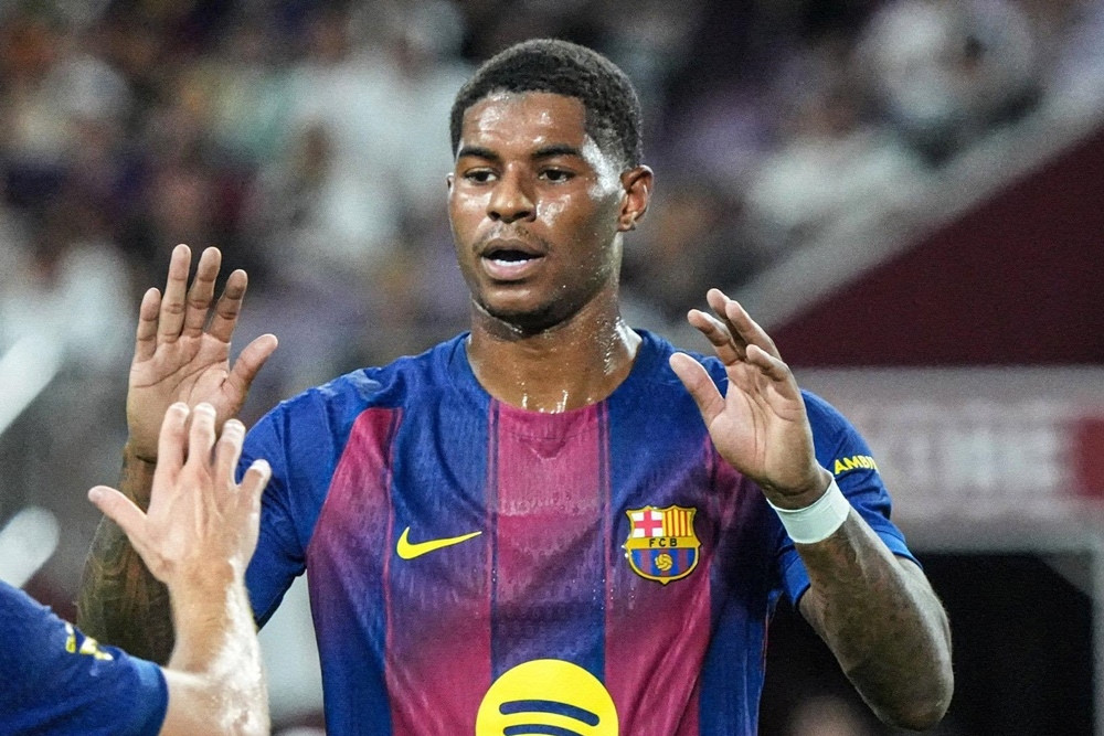 Rashford 'khai hỏa', Barcelona thắng trận '5 sao'