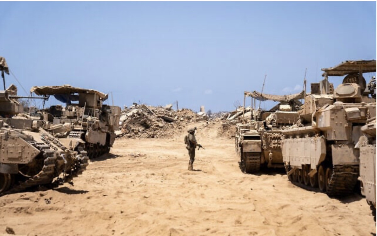 Binh sĩ Israel tại Gaza. Ảnh: Times of Israel
