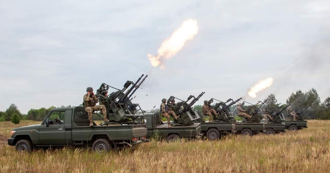 Phòng không Ukraine căng mình đối phó trước UAV ‘lạ’ của Nga