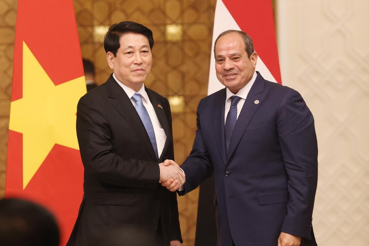 Việt Nam và Ai Cập nâng cấp quan hệ lên Đối tác toàn diện
