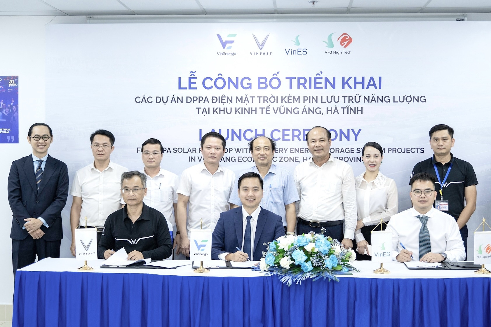 VinEnergo triển khai các dự án điện mặt trời kèm pin lưu trữ cho nhà máy VinFast