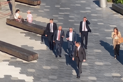 Hình ảnh đặc phái viên Mỹ tới Moscow để bàn về xung đột Nga - Ukraine