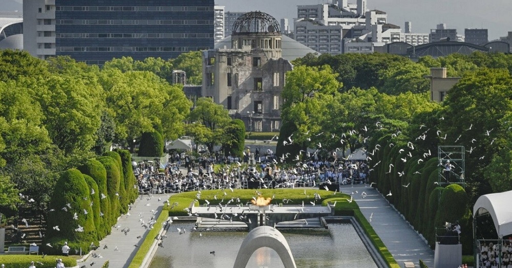 Nhật Bản tưởng niệm 80 năm ngày Mỹ ném bom nguyên tử xuống Hiroshima