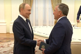 Tổng thống Nga Putin hội đàm với đặc phái viên của ông Trump