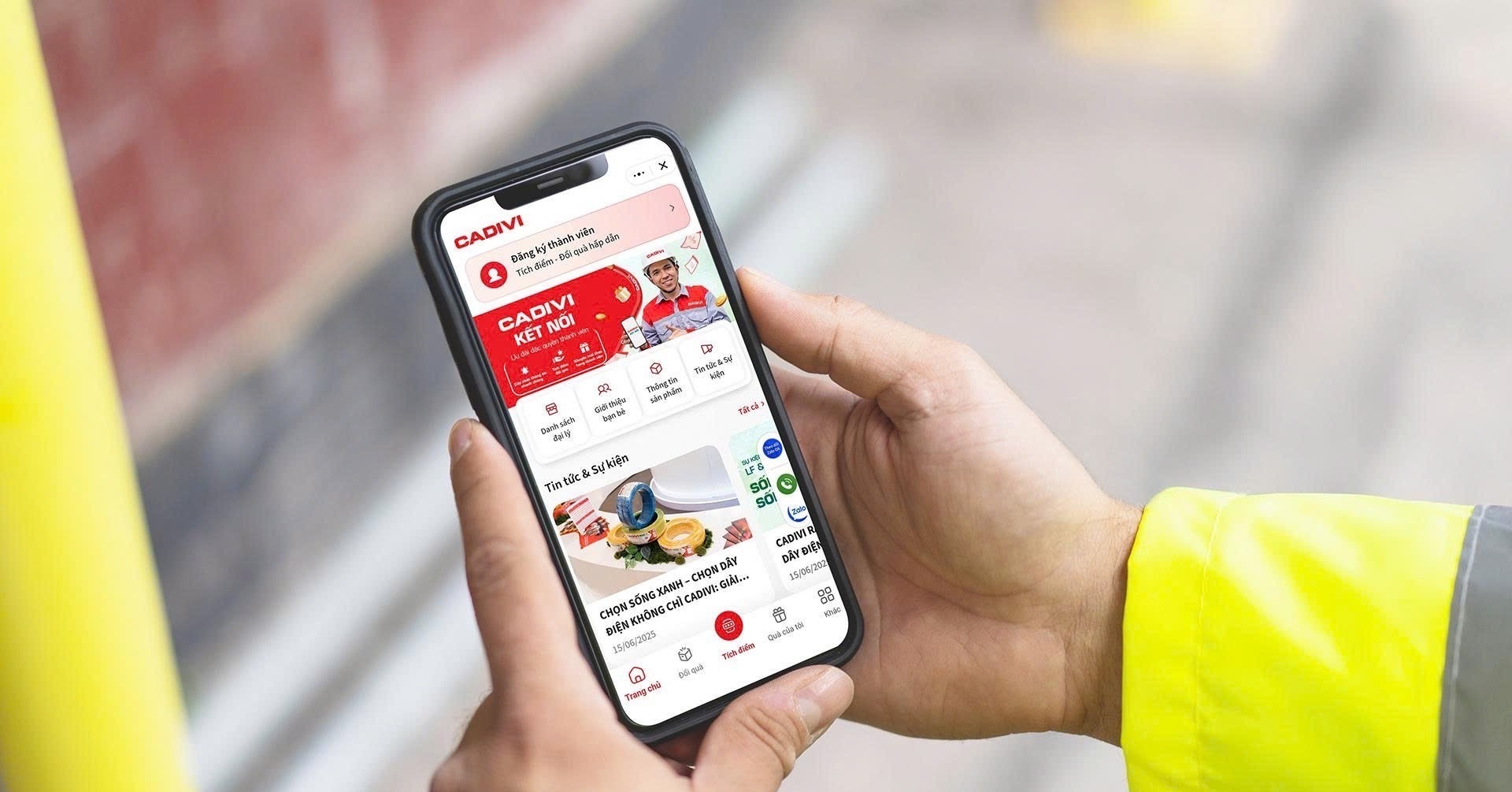 Zalo Mini app ‘CADIVI Kết nối’ - chăm sóc toàn diện nhà thầu thân thiết