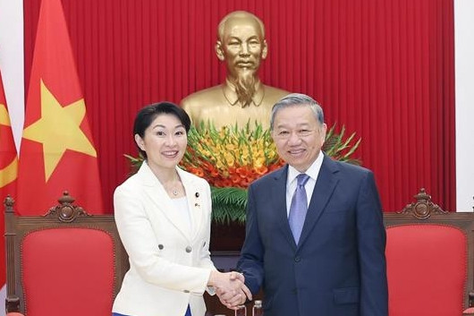 Tổng Bí thư Tô Lâm tiếp Chủ tịch Liên minh nghị sĩ hữu nghị Nhật – Việt