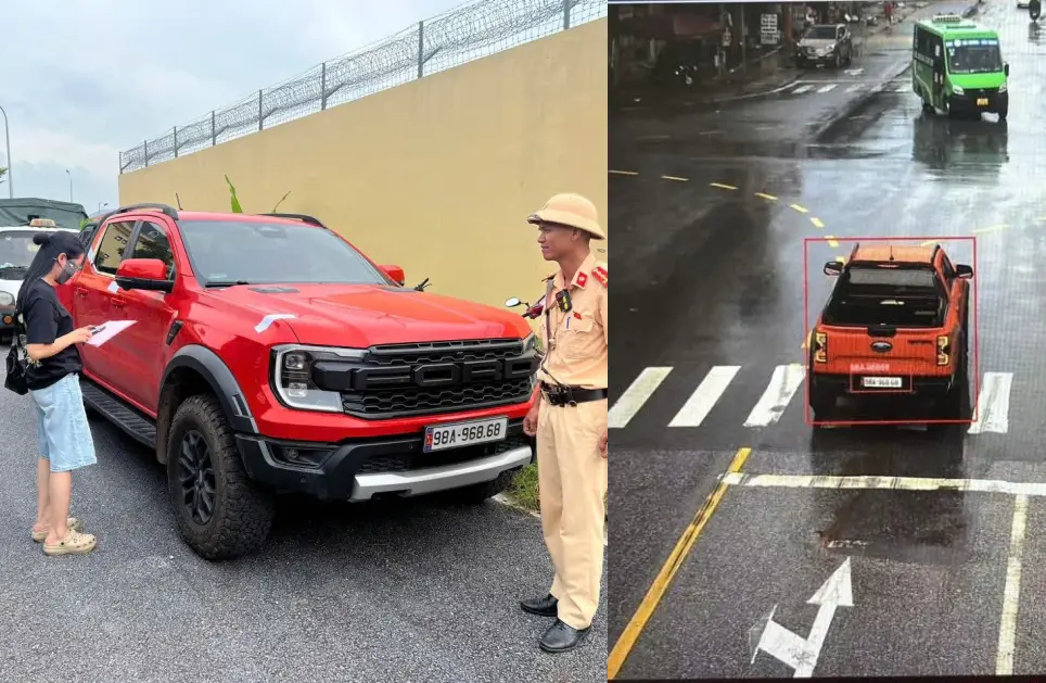 Bản tin sáng 8/8: Xe bán tải biển 'siêu đẹp' vượt đèn đỏ, nữ tài xế ngỡ ngàng