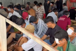Cảnh sát hình sự đột kích ổ đá gà 'khủng' trong căn nhà do Trần Anh Minh làm chủ