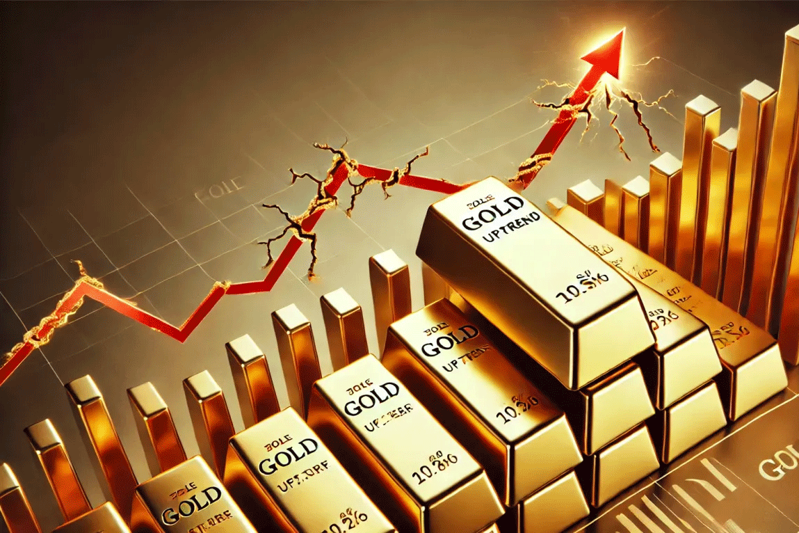 Giá vàng SJC trụ mốc 124 triệu đồng/lượng, vàng thế giới tiếp tục leo thang