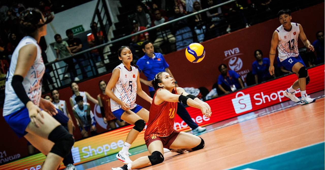 Trực tiếp bóng chuyền nữ U21 Việt Nam 1-1 U21 Serbia: Kịch tính set 2