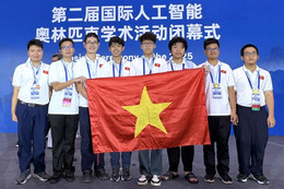 Việt Nam giành 3 Huy chương Vàng Olympic Trí tuệ nhân tạo quốc tế năm 2025