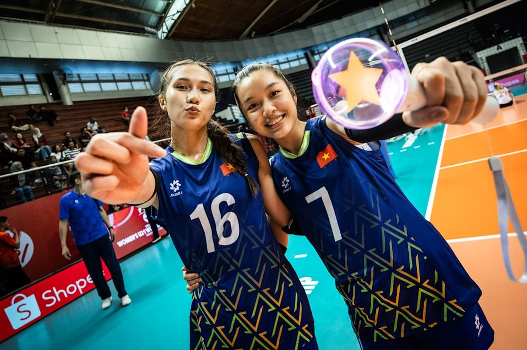 Bóng chuyền nữ Việt Nam lập kỷ lục set thắng đậm nhất giải U21 thế giới